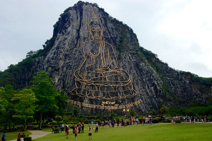 tượng phật dát vàng Thái Lan